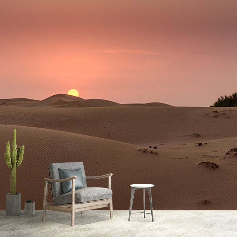 Desert Environment Friendly Photography Wallpaper Sitting Room Wall Mural