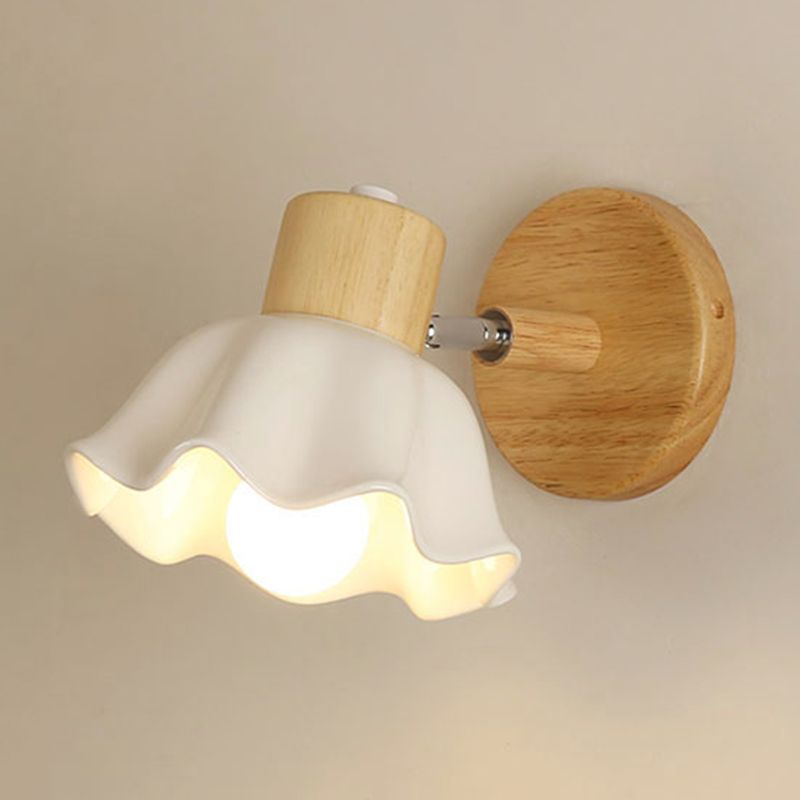 Wooden Wall Light Fixture Simple Wall Light Sconce for Bedroom