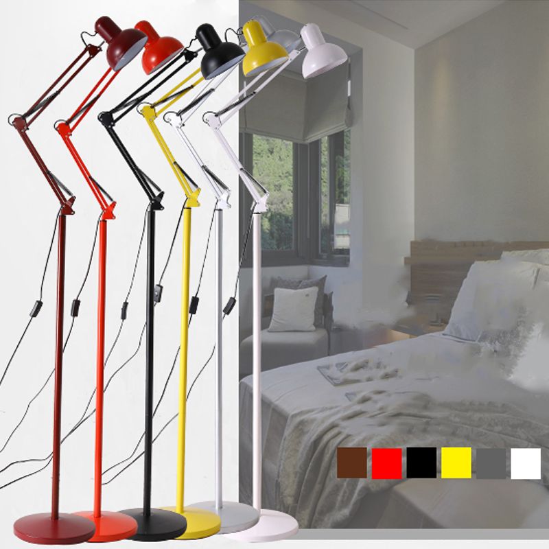 1 leichte schalenförmige Stehlampe zeitgenössische Metalllampen für Wohnzimmer