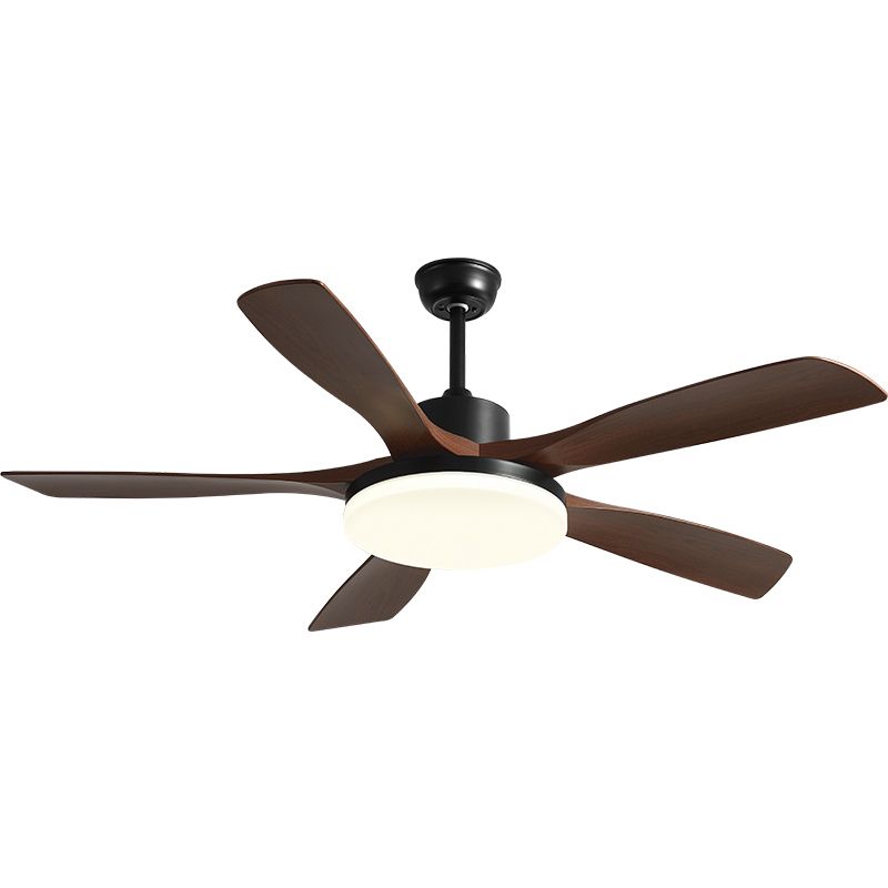 Fan Shape Metal Ceiling Fan Kid Style 1 Light Ceiling Mount Fans Fixtures