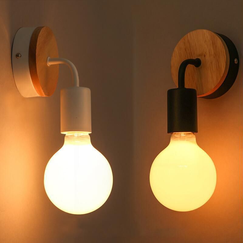 Industrial Wall Sconce Lighting Minimalist Metal 1 Light Wall Light Fixture