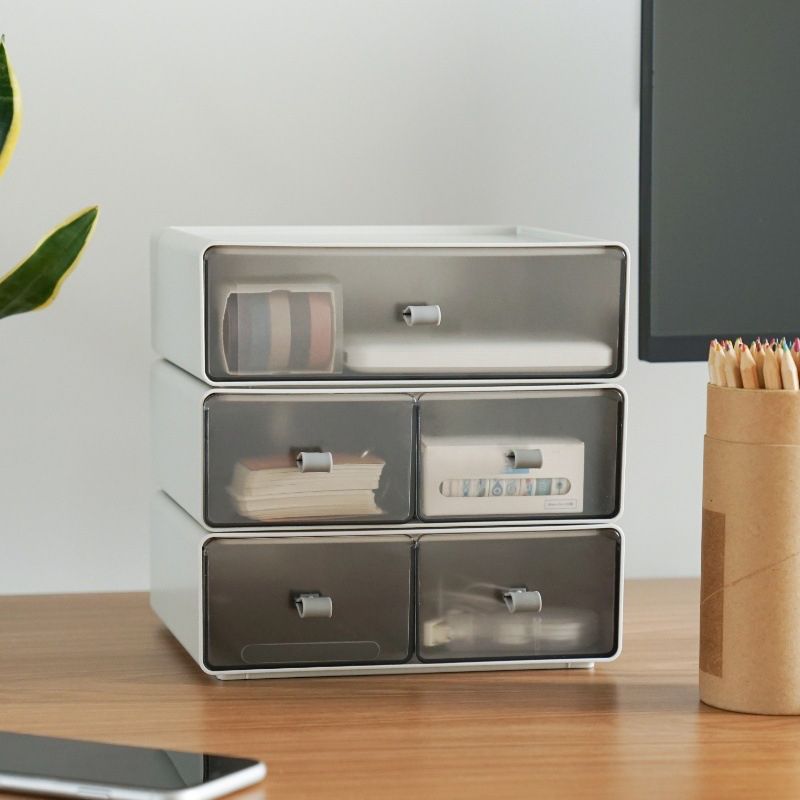 Modern File Cabinet Acrylic Filing Cabinet with Drawers for Office