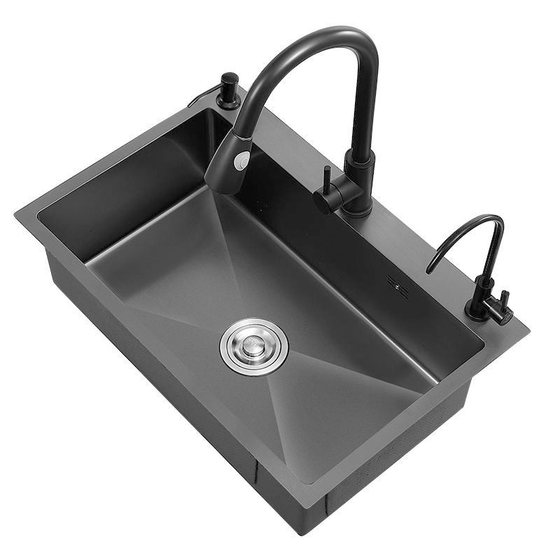 Contemporary Style Kitchen Sink Soundproof Detail Kitchen Sink