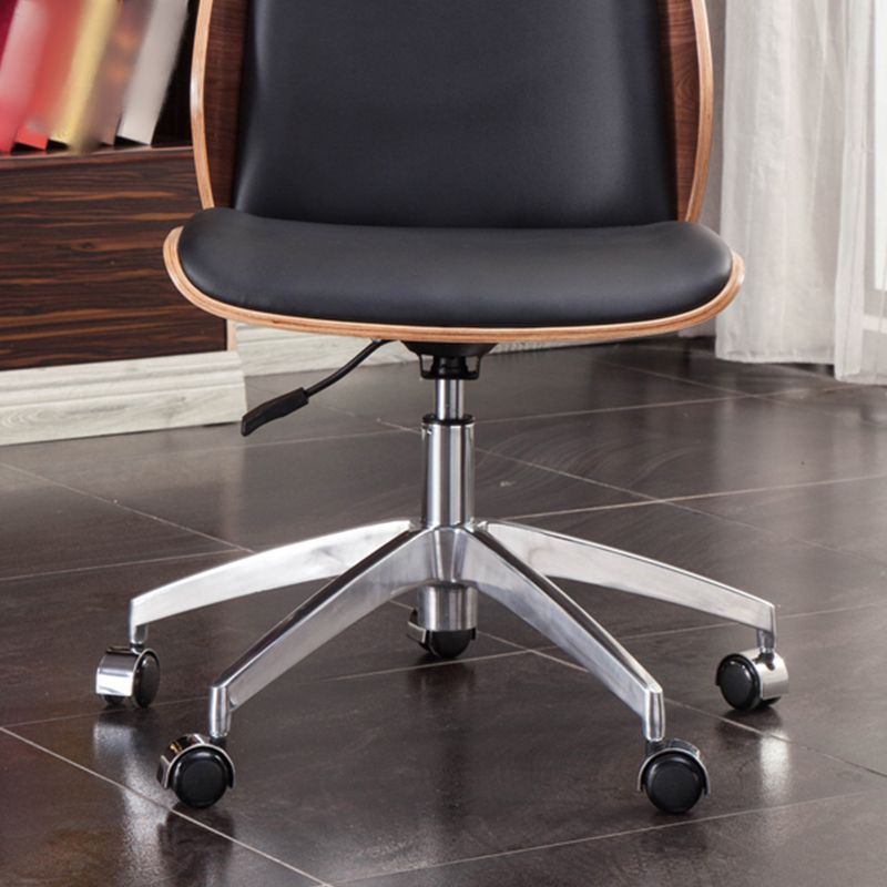 Modern & Contemporary Chair Fixed Arms Wheels Swivel Managers Chair