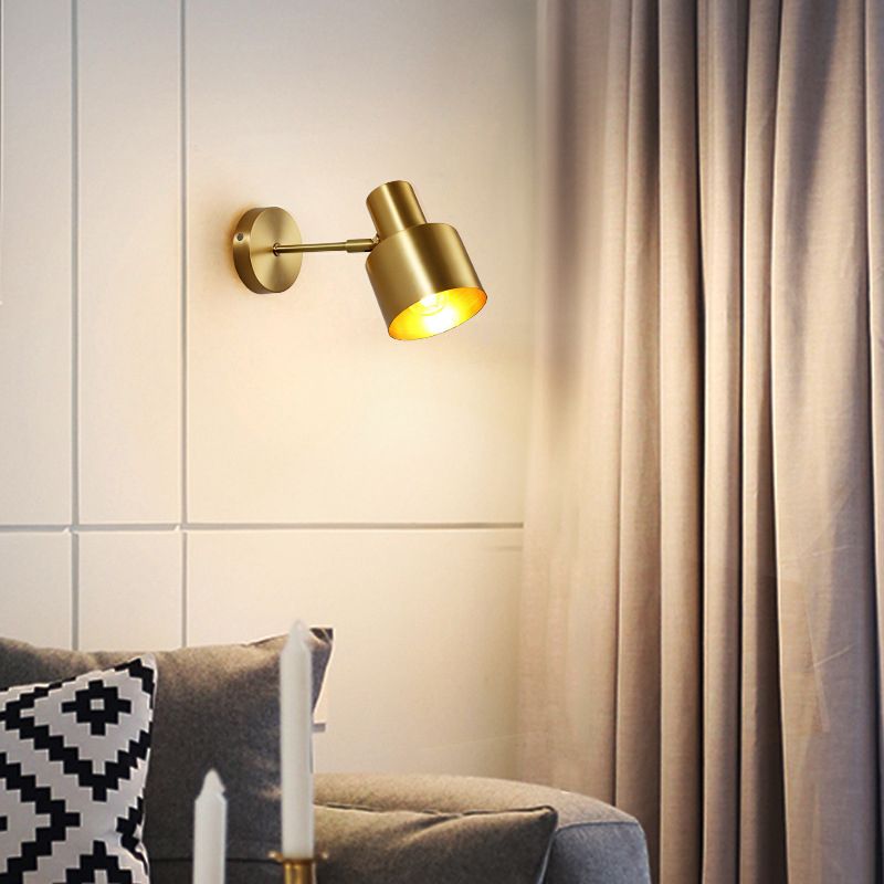 Modern Metallic Vanity Light Simple Wall Light Sconce for Bathroom