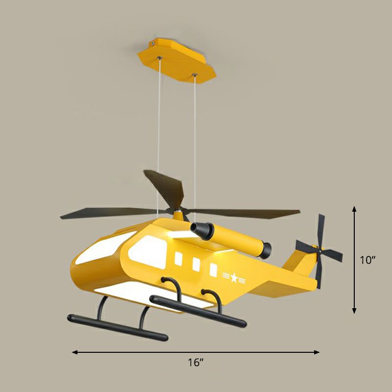 Acryl -vlak LED Suspension Lighting Cartoon Kroonluchter Licht armatuur voor de kleuterschool