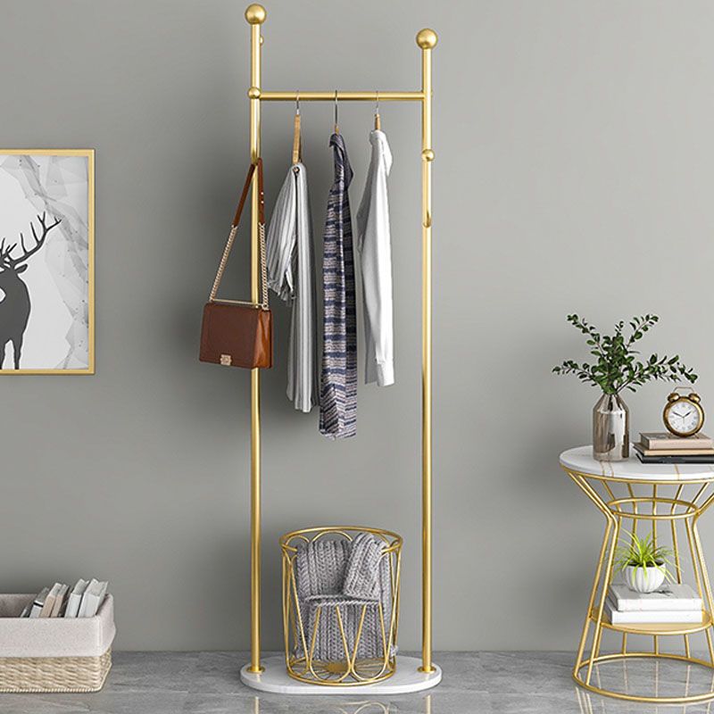 Gorgeous Hall Stand with Hooks Coat Hanger Entryway Kit Coat Rack ( Not Including Basket )