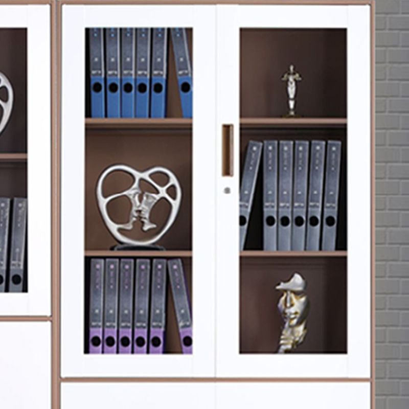 Classical Vertical File Cabinet Metal Filing Cabinet with Storage Shelves