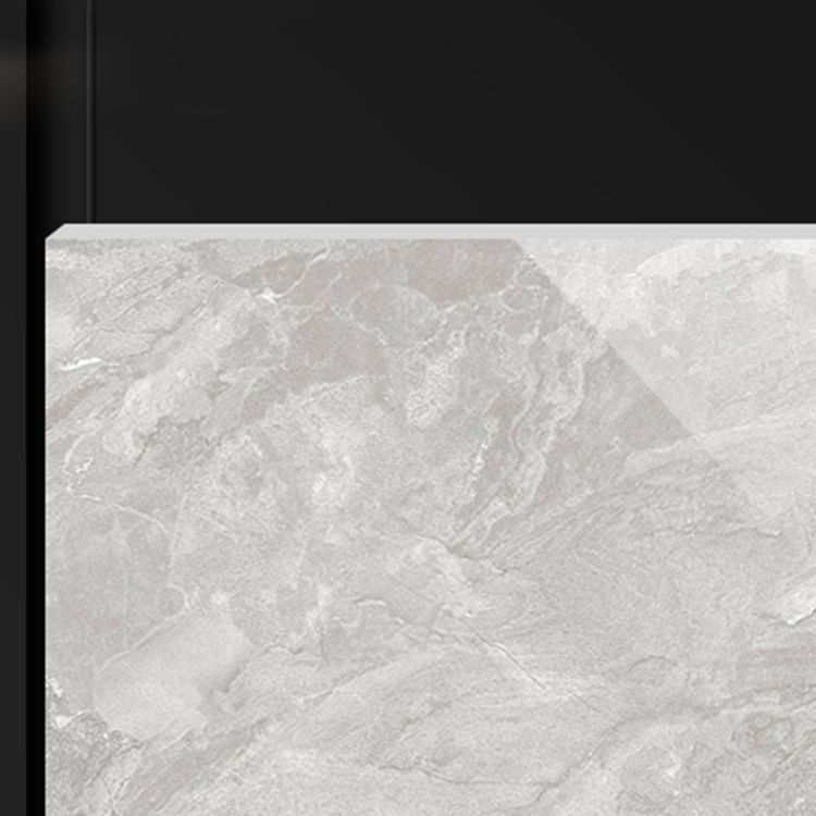 Grey Tone Marbling Singular Tile Polished Non-slip Floor Tile