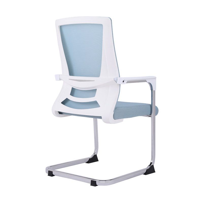 Modern Plastic Desk Chair with Hight Back and Mesh Home Office Chair