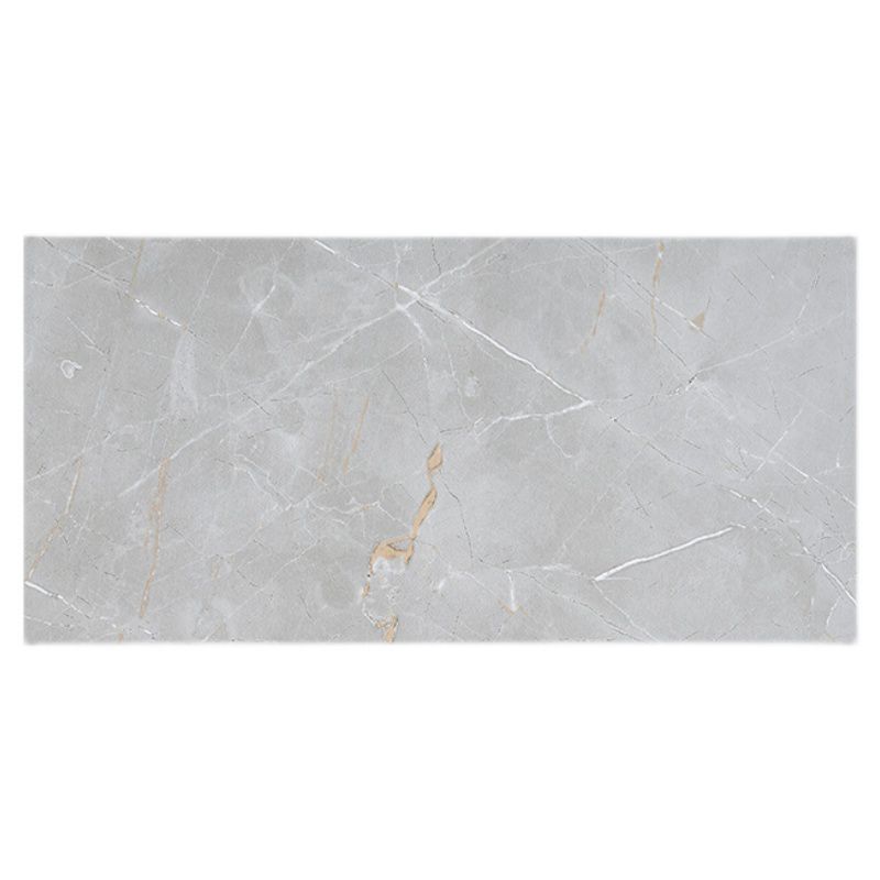 Stain Resistant Floor Tile Marble Pattern Rectangular Ceramic Non-Skid Floor Tile