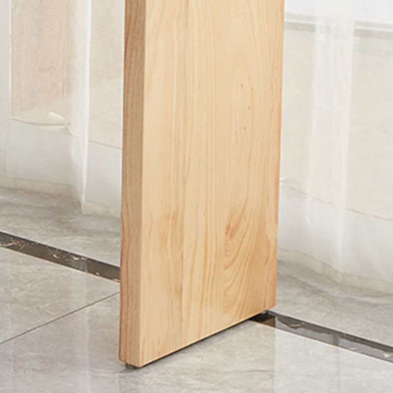 Rettangolo moderno tavolo da barra della barra tavolino in legno in legno per soggiorno