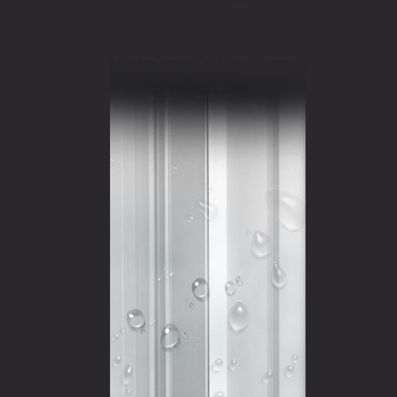 Tempered Glass Shower Stall with Fixed Panel Rounded Shower Stall