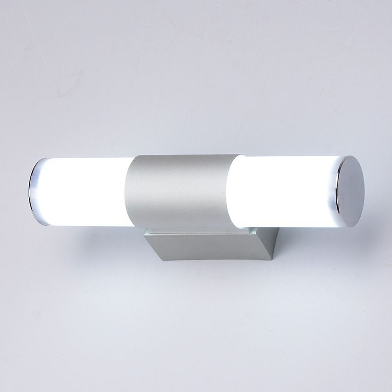 Simplicity Cylindrical Wall Light Sconce Acrylic Wall Light Fixtures for Bathroom