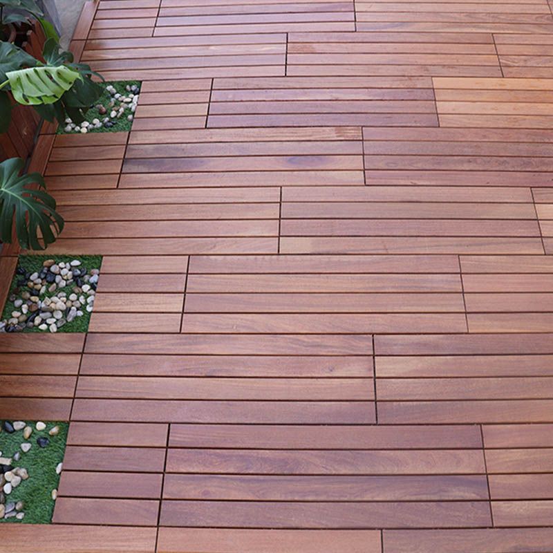 Classical Flooring Tile Solid Color Wood Outdoor Patio Flooring Tiles