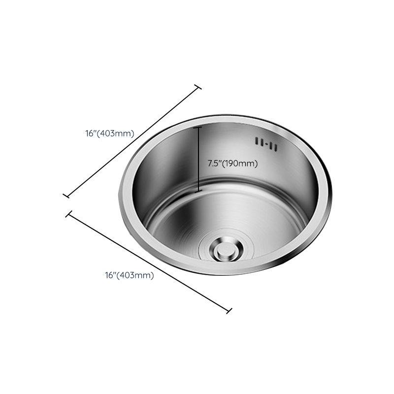 Modern Style Kitchen Sink Stainless Steel Corrosion Resistant Kitchen Sink