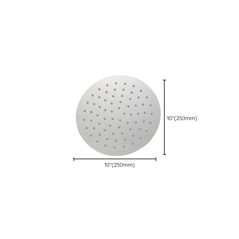 Fixed Large Shower Head Standard Spray Pattern Large Shower Head