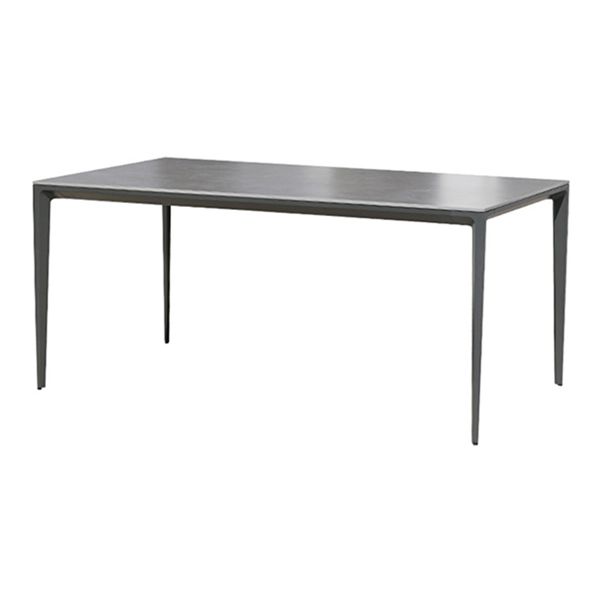 Contemporary Aluminum Frame Patio Table Outdoor Rust Resistant Patio Table