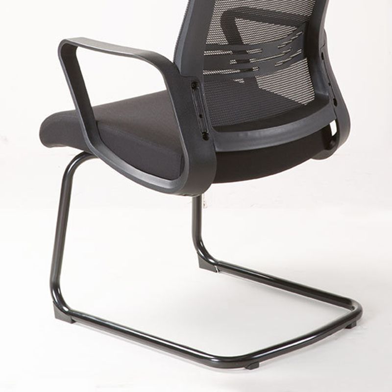 Mesh Armrest Desk Chair No Distressing Black Frame Office Chair