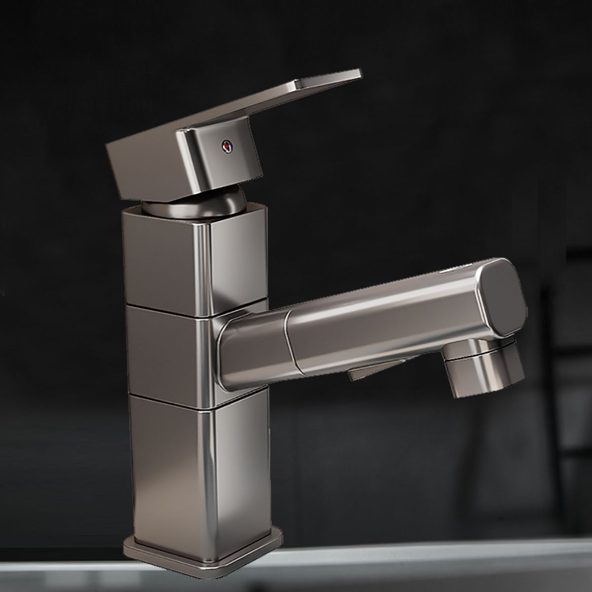 Contemporary Bathroom Vessel Faucet Single-Handle Swivel Spout Vessel Sink Faucet