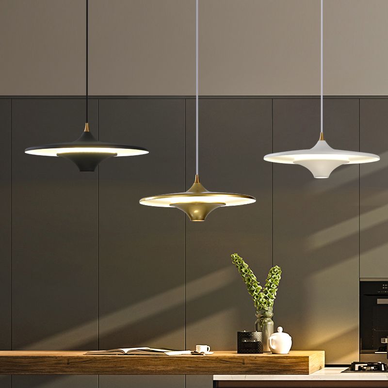 Metal Suspension Pendant Light Simple Style Pendant Lighting Fixture