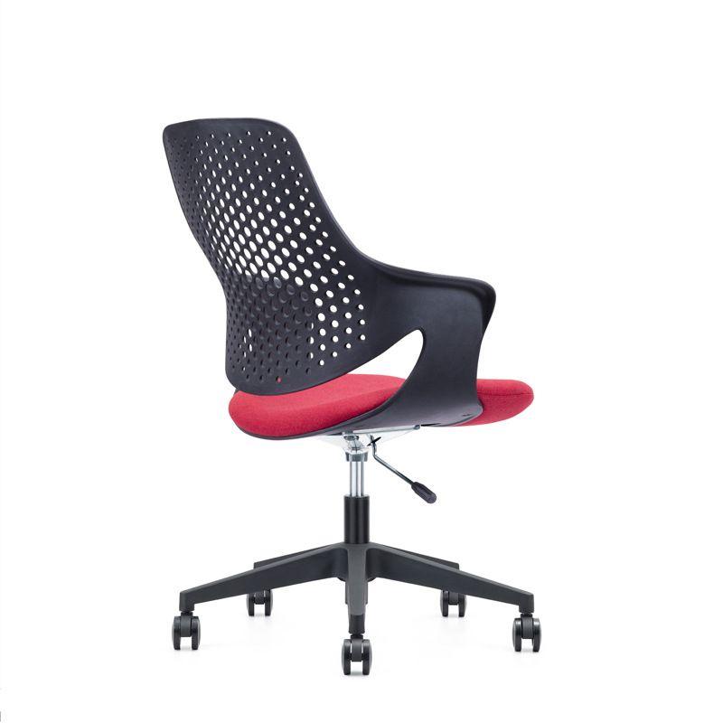 Modern Chair Mid Back Ergonomic Computer Task Plastic Desk Chair