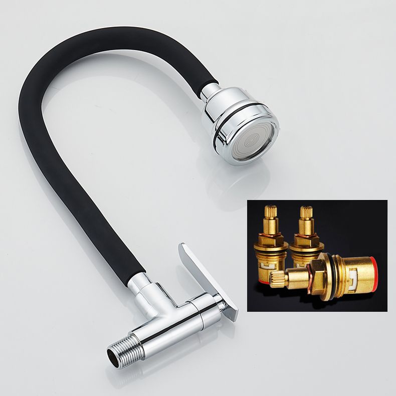 Modern Universal Tube Pot Filler Wall Mounted One Handle Profile Filler