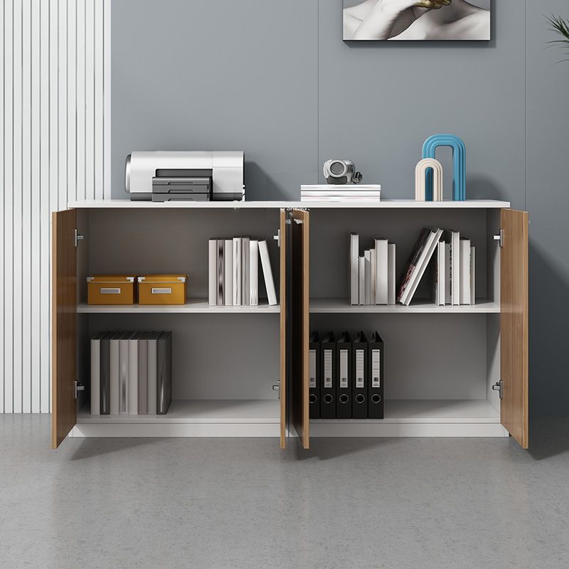 Contemporary Lateral Filing Cabinet Engineered Wood File Cabinet