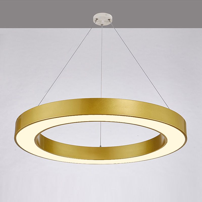 Modern Style Geometric Hanging Light Simplicity Pendent Lighting Fixture for Office