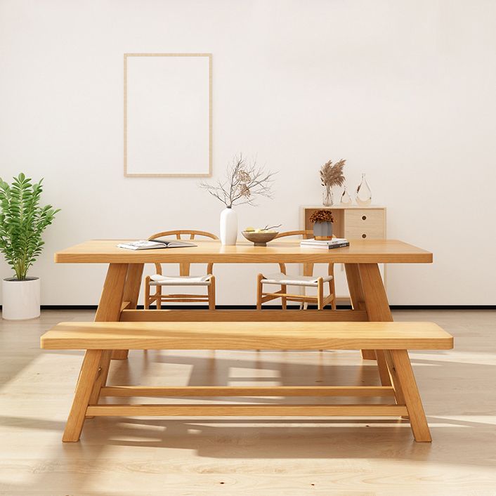 Modern 1/2/5/7 Pieces Dining Sets Solid Wood Dining Table and Chairs