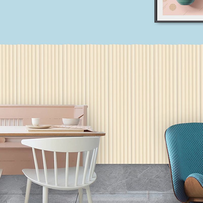 Color Blocking Upholstered Wall Panel Self-Adhesive Foam Indoor Wall Tile