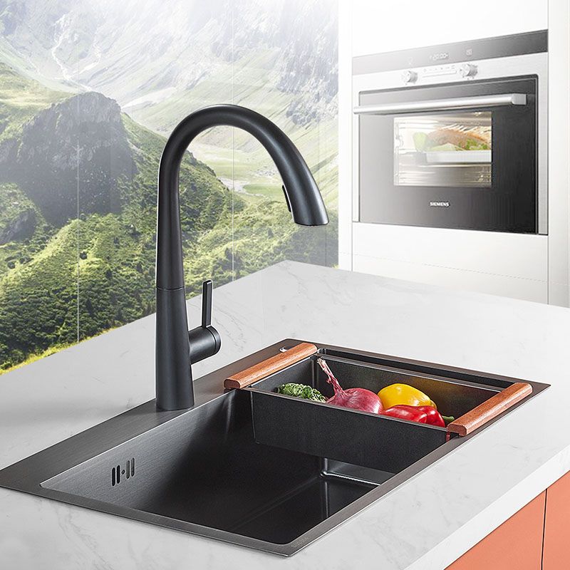 Stainless Steel Kitchen Sink Modern Style Stainless Steel Kitchen Sink with Soundproofing