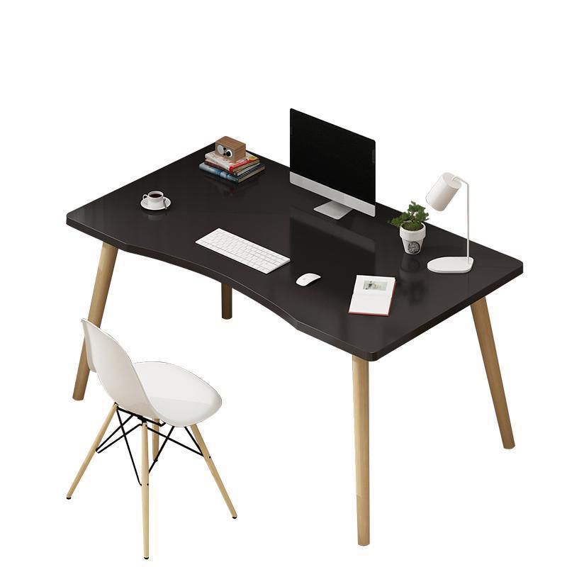 Rectangular Shaped Office Desk Natural/White/Black Writing Desk for Office