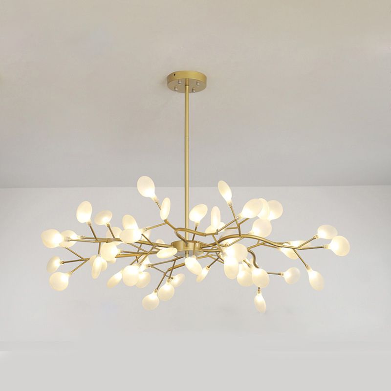 Chandelier de lustre en métal moderne en forme de branche LED ARRIMME LEMPORT