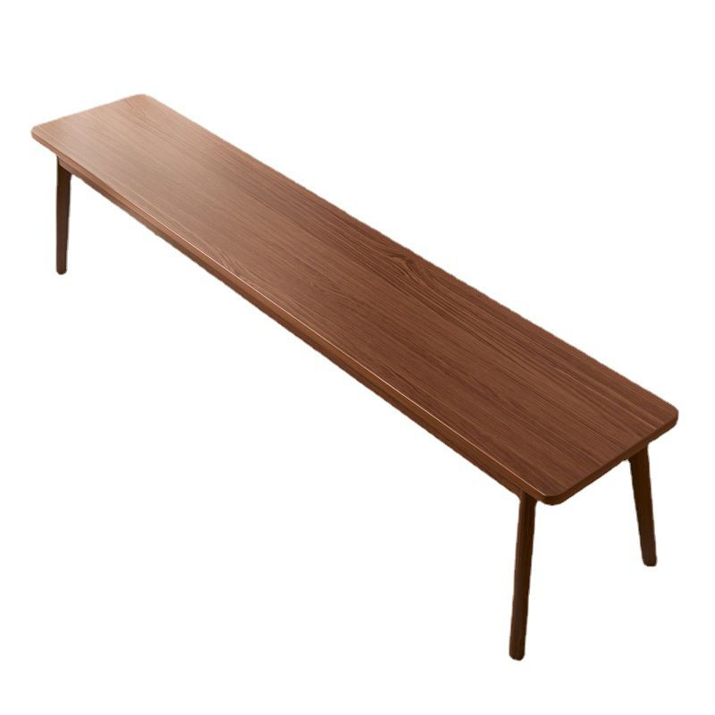 Modern Engineered Wood Seating Bench 17.7" Height Bench with Legs