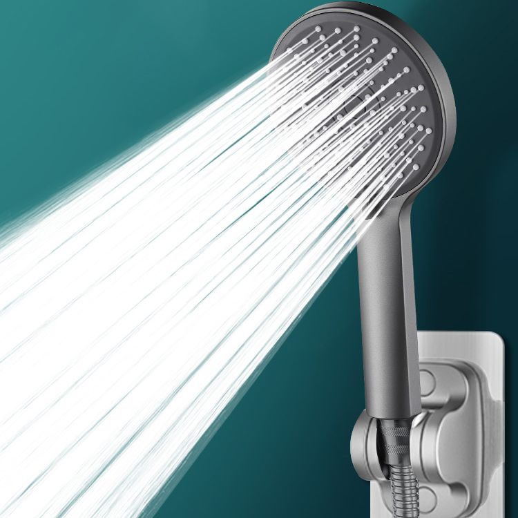 5-Spray Patterns Handheld Shower Head High Flow Wall-Mount Showerhead