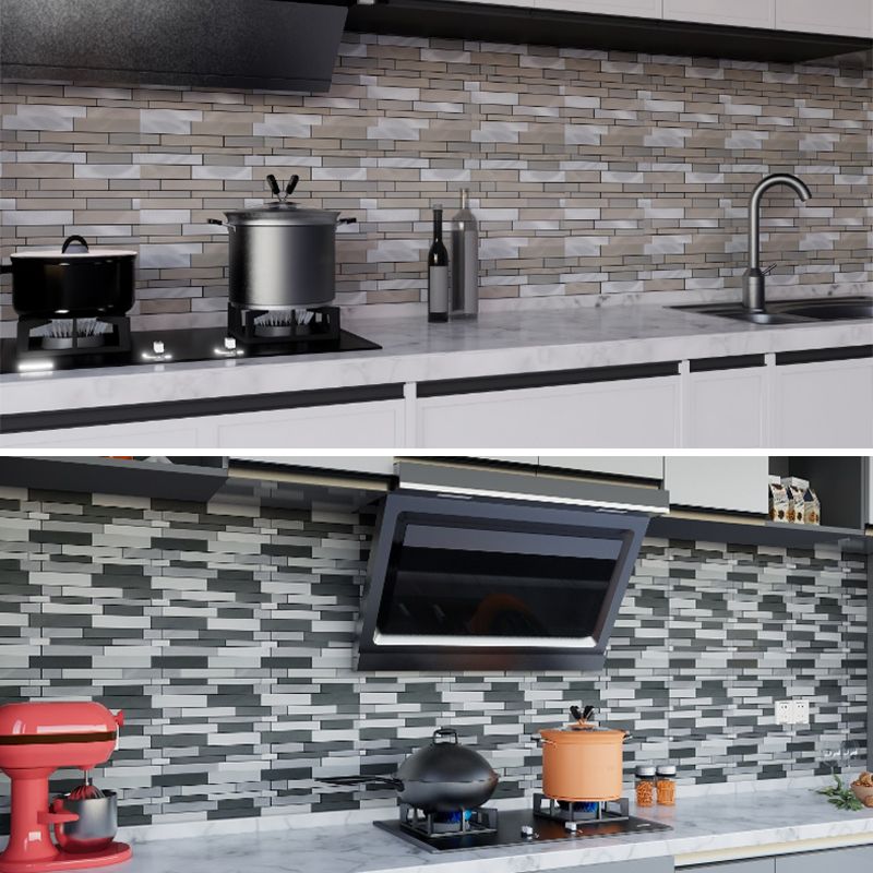 Modern Subway Tile Peel and Stick Backsplash Tile for Kitchen