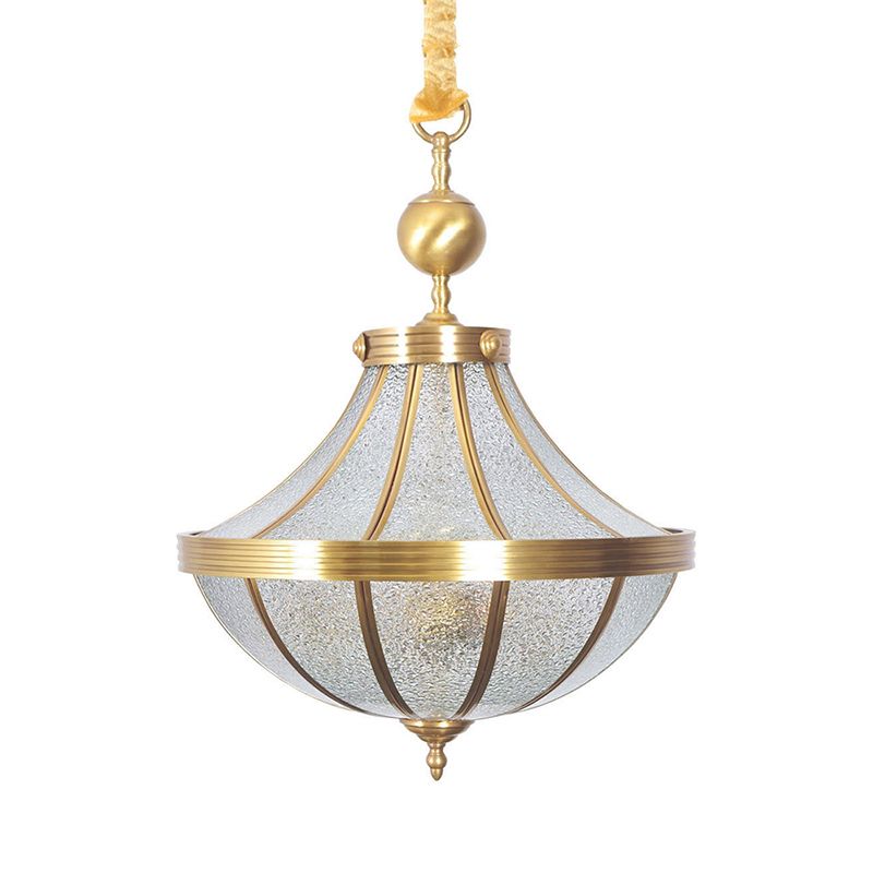 Chandelier de pendentif en pot.