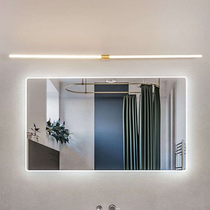 Acrylic LED Wall Light in Modern Simplicity Linear Vanity Mirror Lights for Bathroom