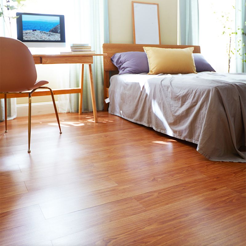 Modern Vinyl Plank Flooring Peel and Stick Wood Look Embossed PVC Flooring