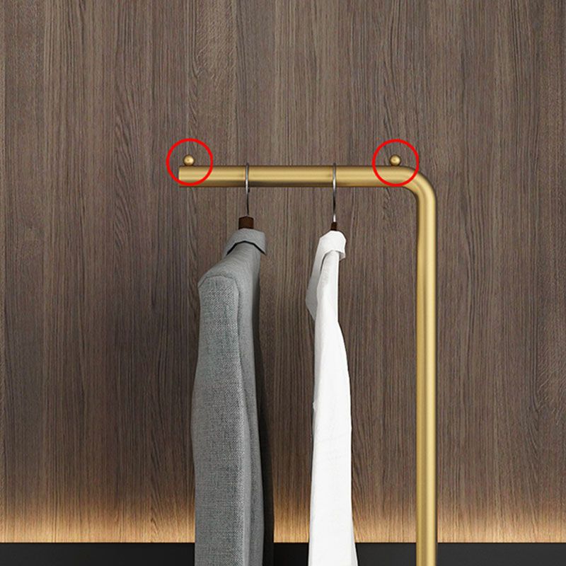 Gorgeous Coat Rack Coat Hooks Golden Metal Coat Rack for Bedroom