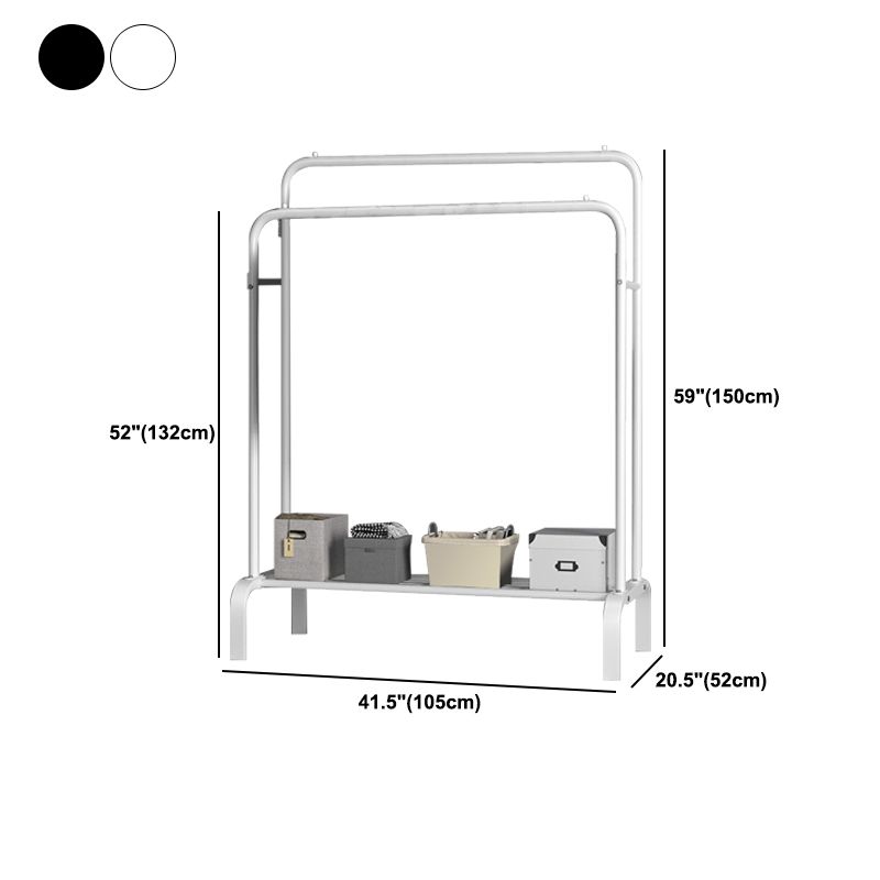 Contemporary Coat Rack Metal Free Standing Hooks Included Hall Tree Coat Hanger