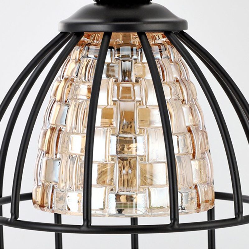 Metal Cage Shape Table Lamp Contemporary Style Table Lamp (Without Ornaments)