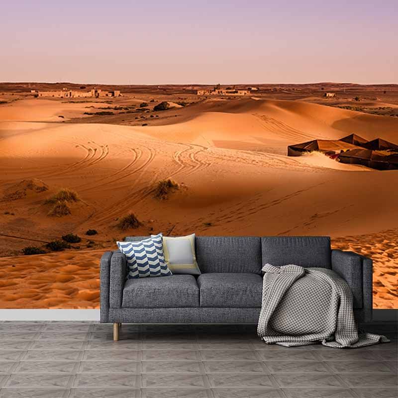 Photography Stain Resistant Desert Wallpaper Drawing Room Wall Mural