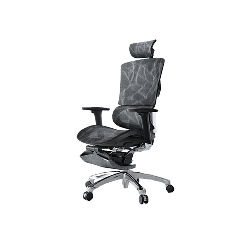 Modern Chair Adjustable Seat Height Removable Arms Office Chair with Wheels