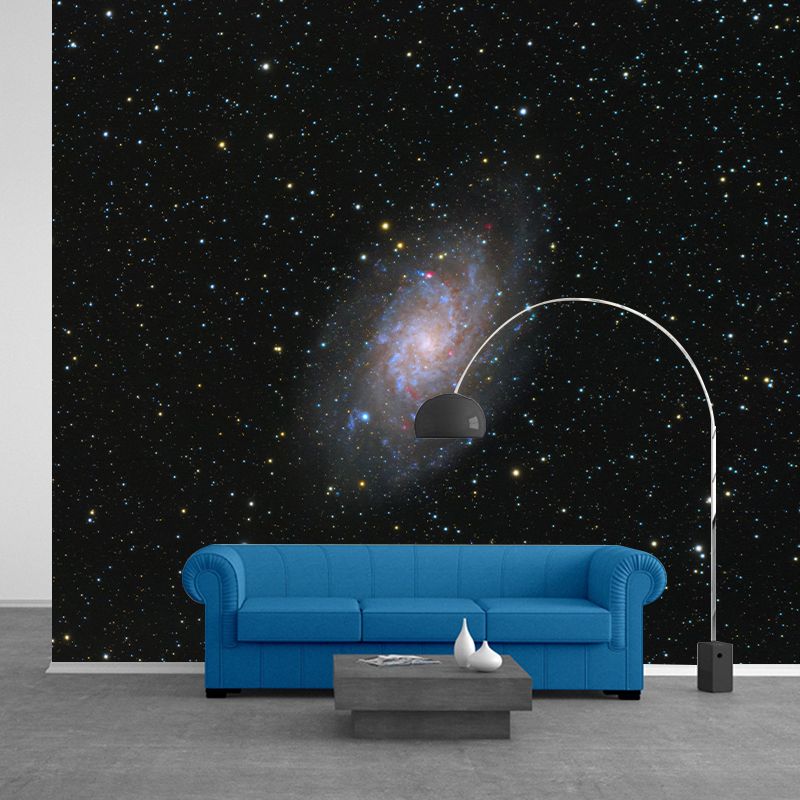 Universe Wall Mural Wallpaper Novelty Style Mildew Resistant for Home Decor