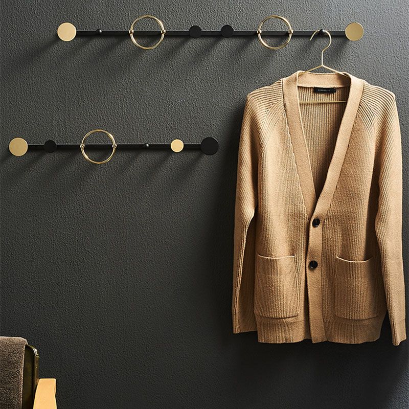 Gorgeous Coat Hanger Wall Mounted Metal Coat Rack with Coat Hooks