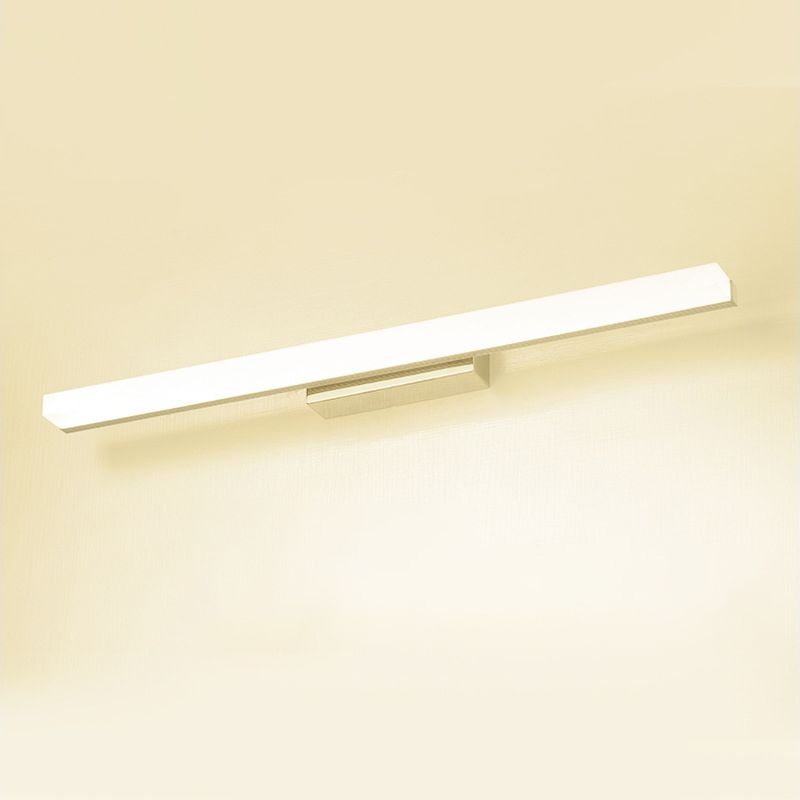 Luz ajustable Minimalismo moderno Tocador de baño Luz lineal LED LEDLIC LUCHENES EN CROME