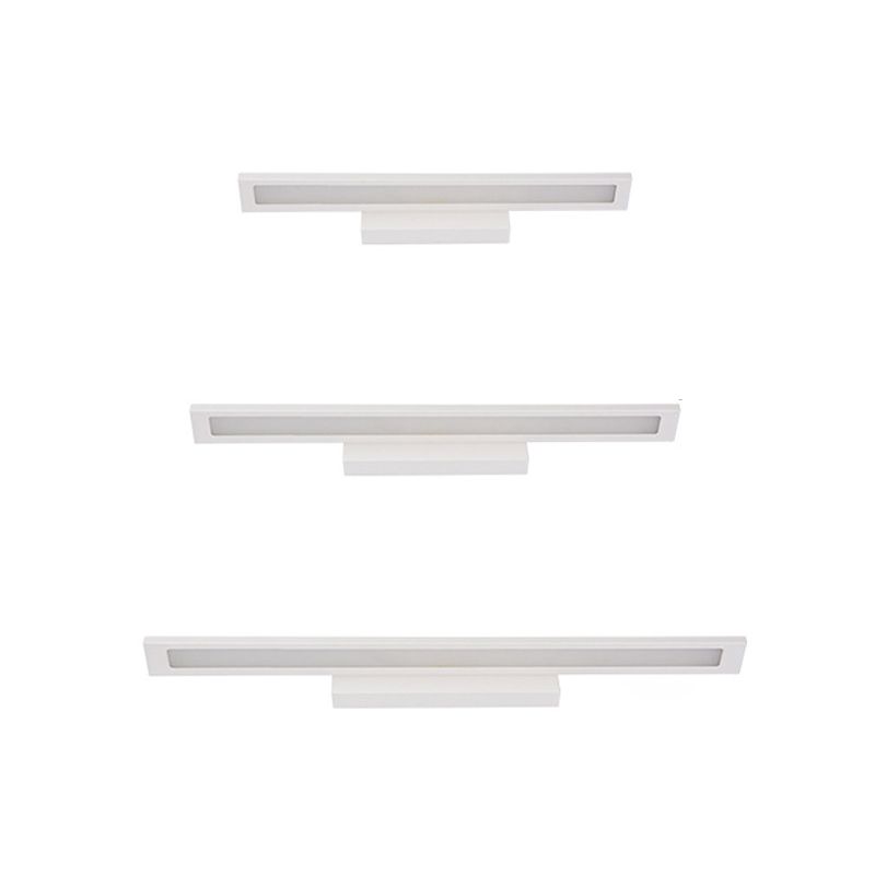 Rectangle Sconce Light Fixture Minimalist Metal LED Wall Lighting Fixture