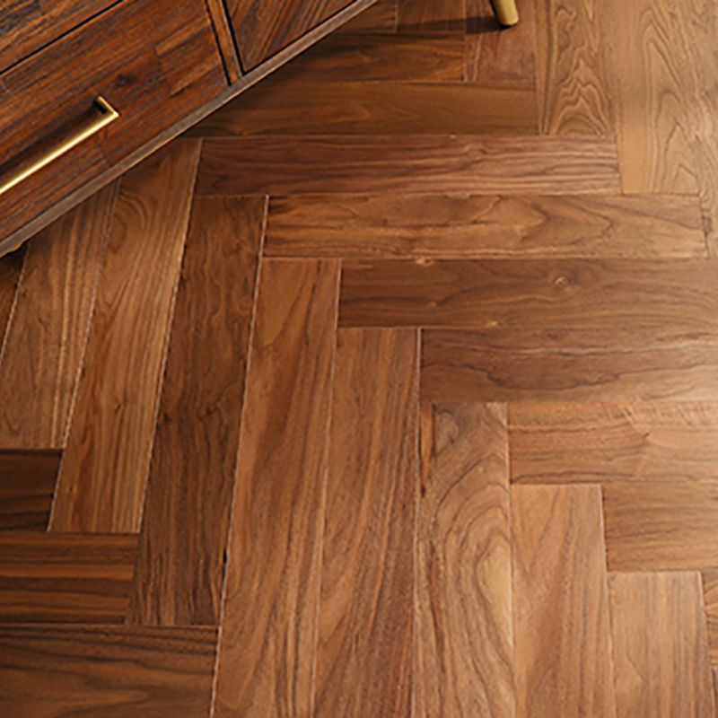 Traditional Flooring Tiles Solid Wood Wire Brushed Flooring with Click Lock